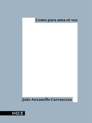 cover image of Conto para uma só voz